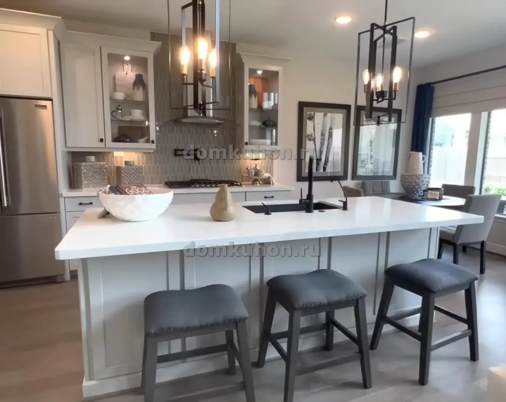 Кухня с островом - Франческо